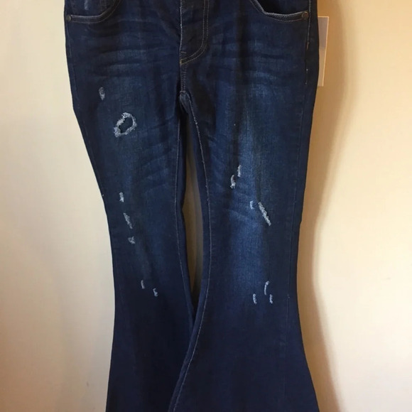 One Teaspoon Arizona Marines Flare Jeans 25 NWT - Picture 3 of 6